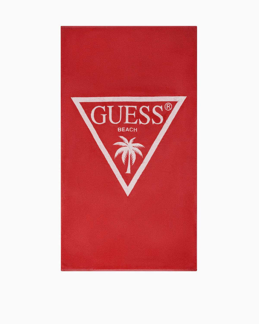 Guess Jacq Palm Triangle Plaj Havlusu Burning Flame