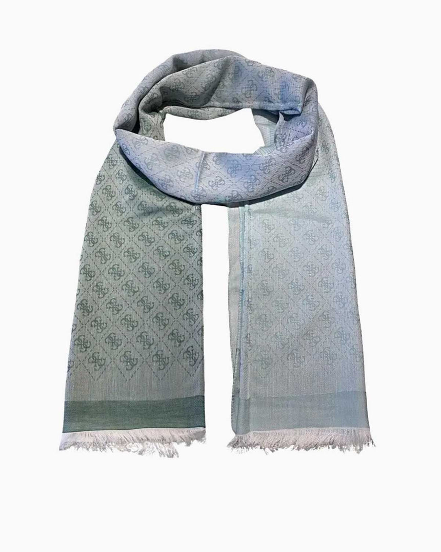 Guess Scarf Monogram Şal Sky