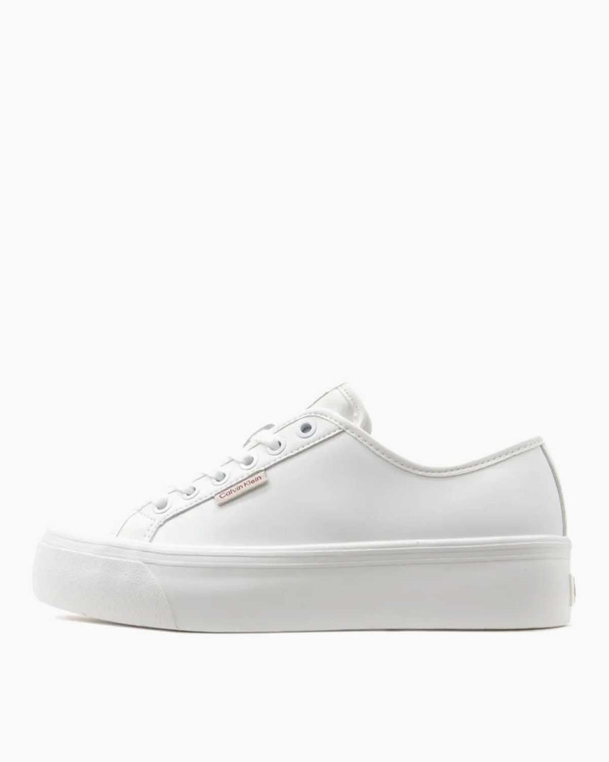 Calvin Klein Graz Flatform Taban Kadın Sneaker Bright White