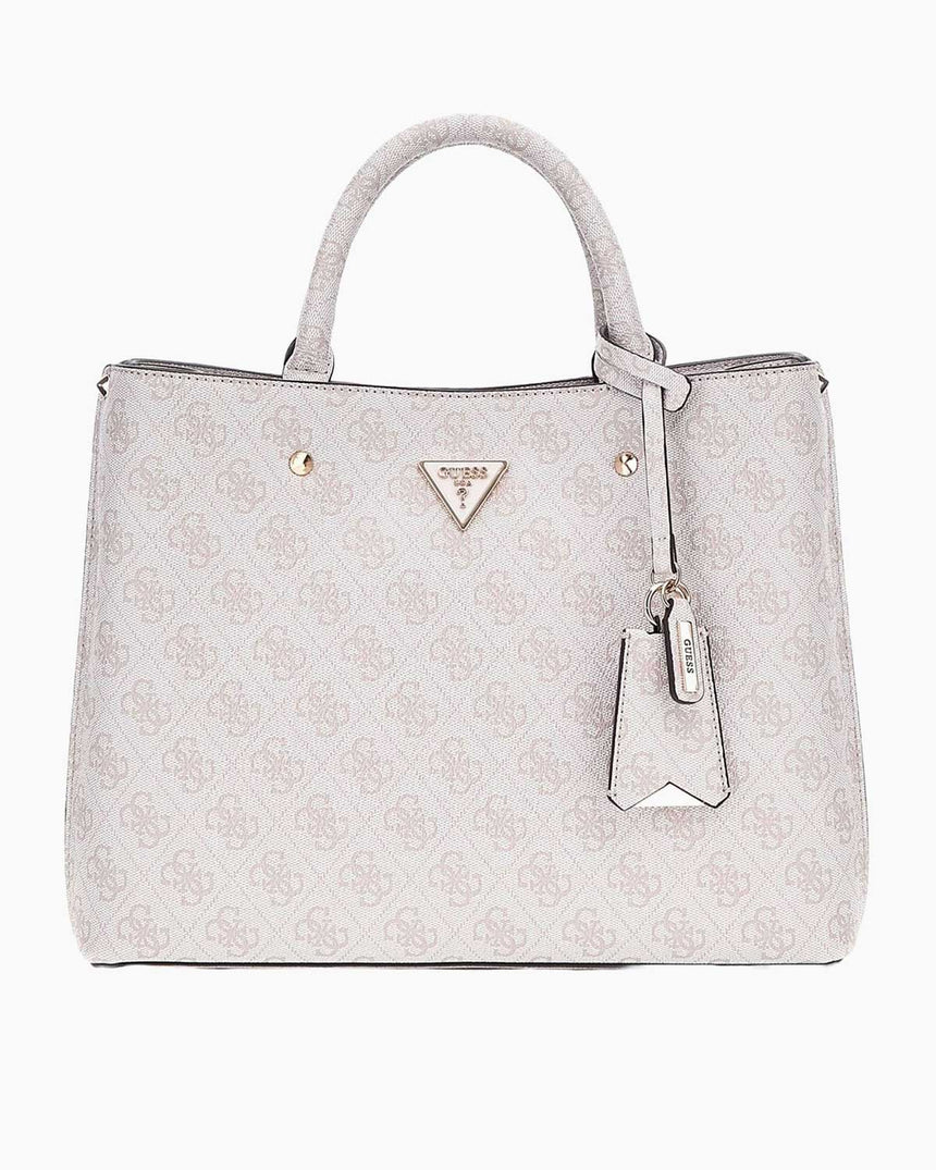 Guess Meridian Girlfriend El Çantası Latte Logo