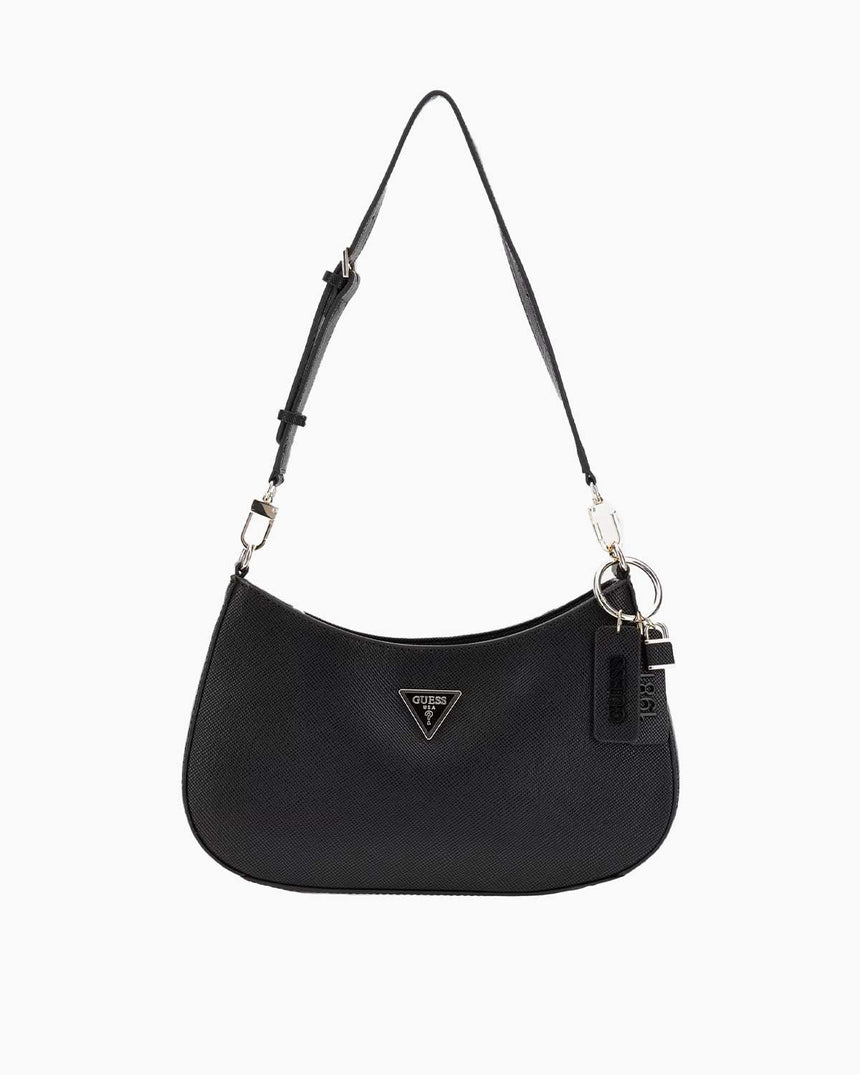 Guess Noelle Top Zip Shoulder Çapraz Askılı Kadın Çantası Black
