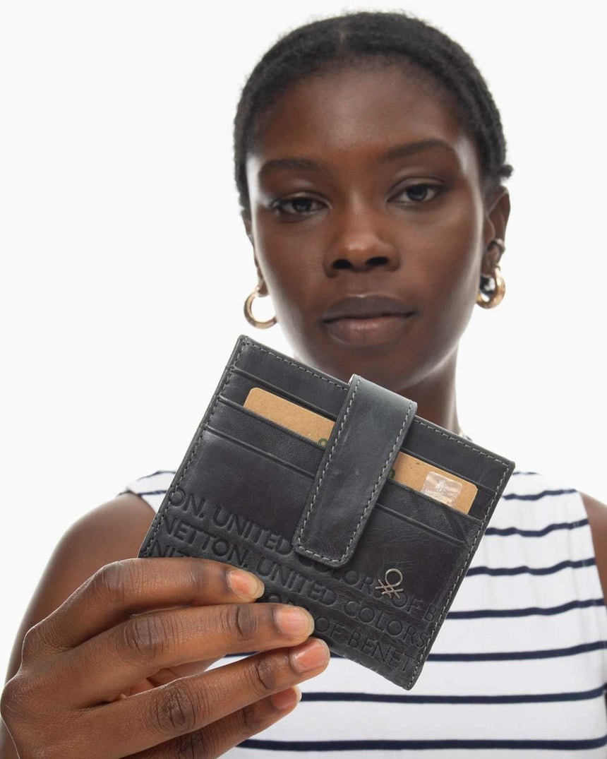 Benetton Unisex Kartlık Siyah