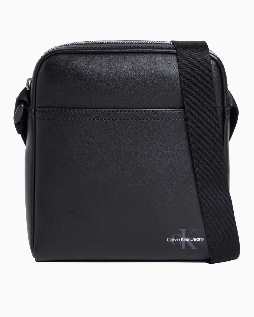 Calvin Klein Mono Logo Reporter Çapraz Askılı Çanta Black