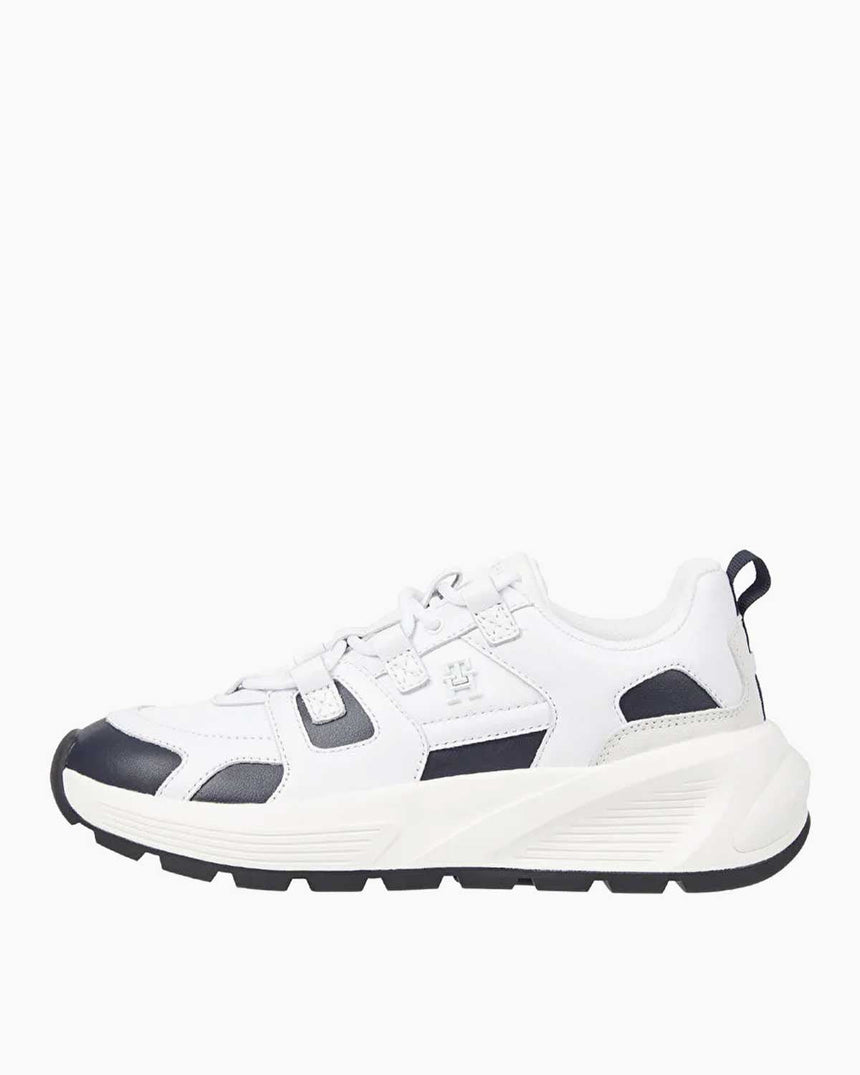 Tommy Hilfiger Premium Runner Sneaker White/Space Blue