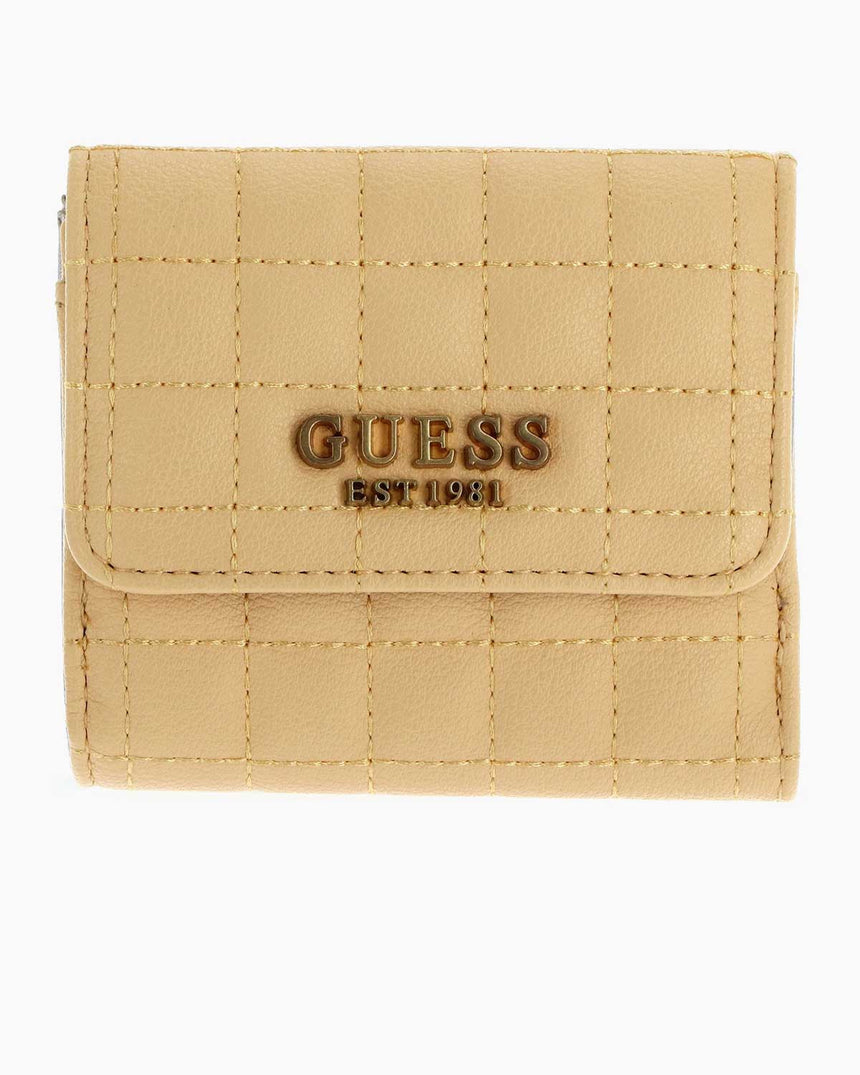 Guess Tia Wallet Logolu Cüzdan Cornsilk