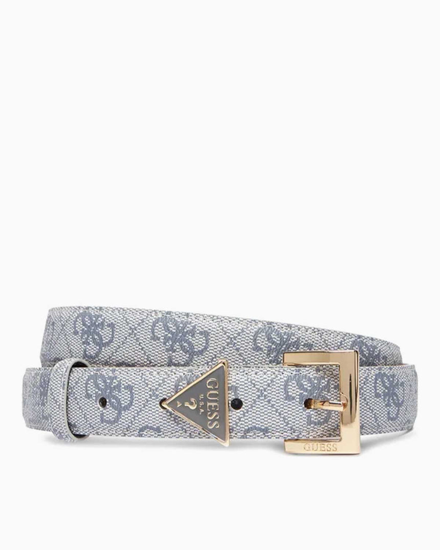 Guess Adelasia 25mm Kadın Ayarlanabilir Kemer Slate Logo