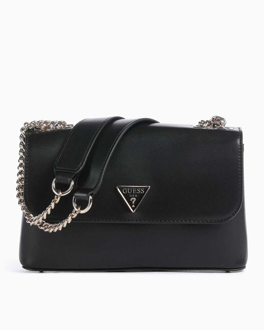 Guess Daryna Convertible Zincir Detaylı Omuz Çantası Black