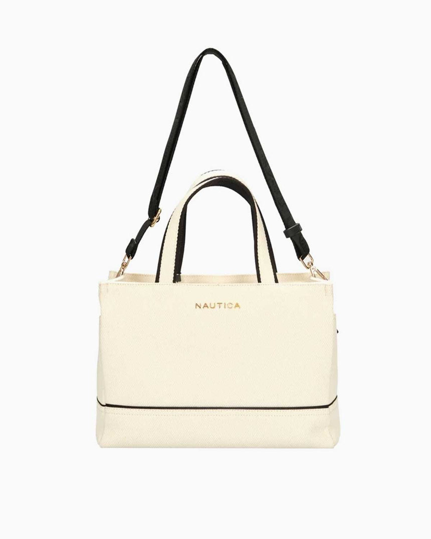 Nautica Omuz Çantası Bej - Siyah