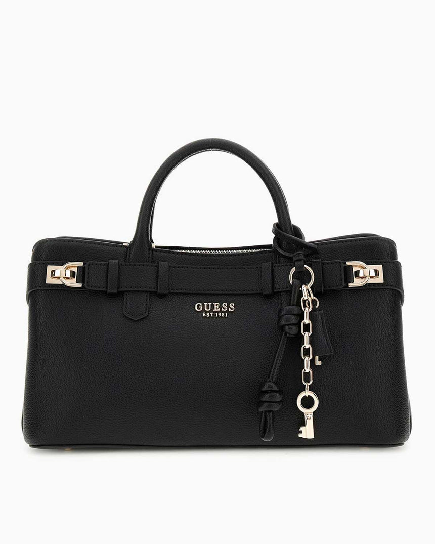 Guess Chardon Gregoria Satchel Kadın El Çantası Black