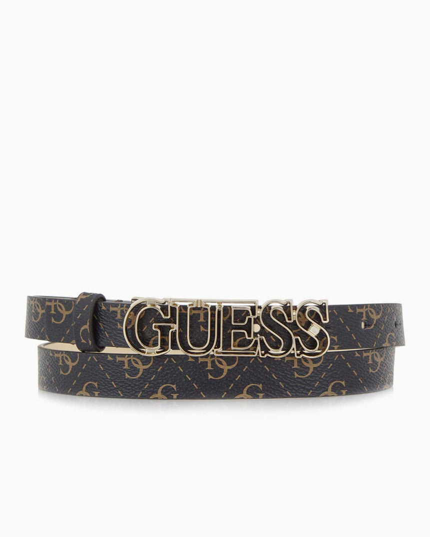 Guess Vikky Adjust Monogram Kemer Brown Logo