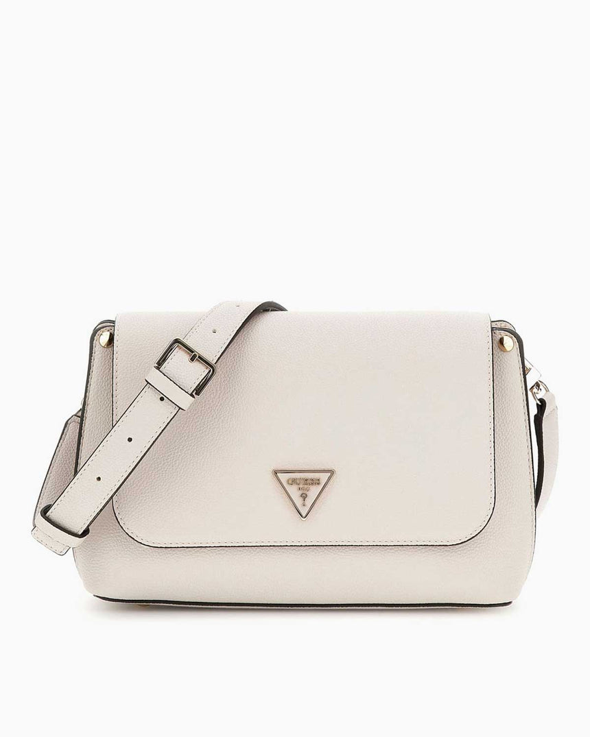 Guess Emiliya Çapraz Çıkarılabilir Askılı Çanta Ivory