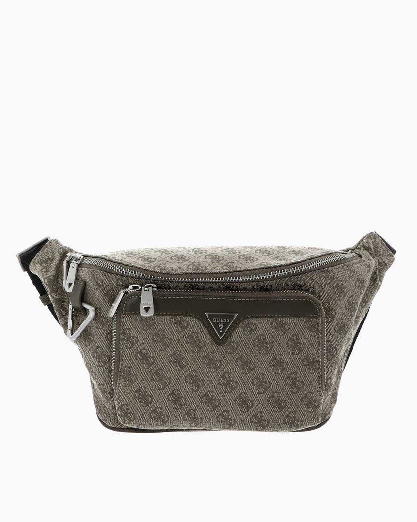 Guess Milano Maxi Bum Bag Bel Çantası Grey