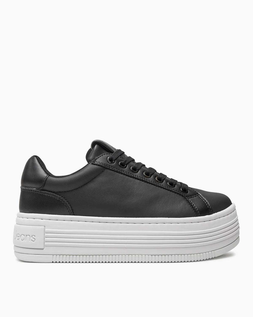 Calvin Klein Jeans Bold Platform Low Top Sneakers Black/Bright White