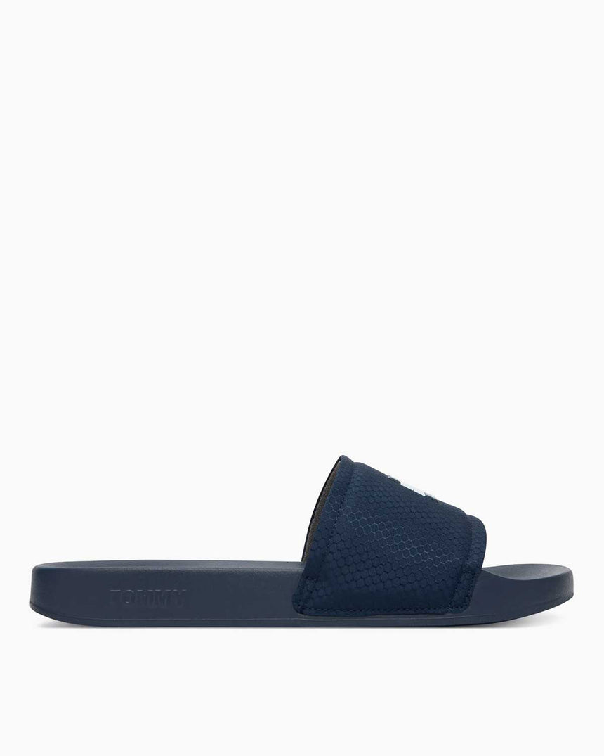 Tommy Hilfiger Aqua Pool Slide Erkek Terlik Dark Night Navy