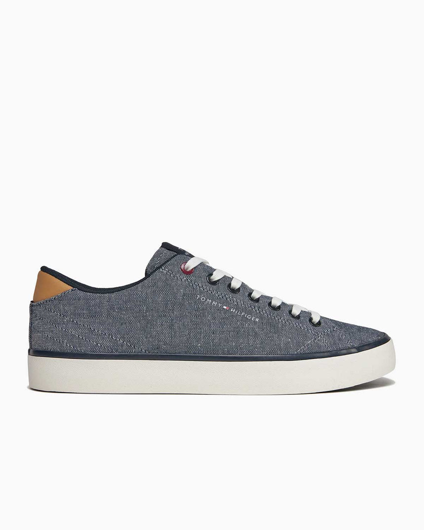 Tommy Hilfiger Chambray Low Top Ayakkabı Desert Sky