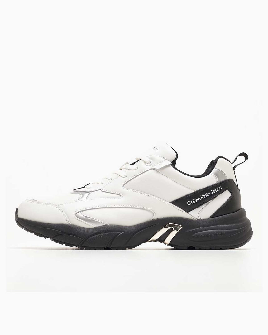 Calvin Klein Retro Tennis Low Sneakers Bright White/Black