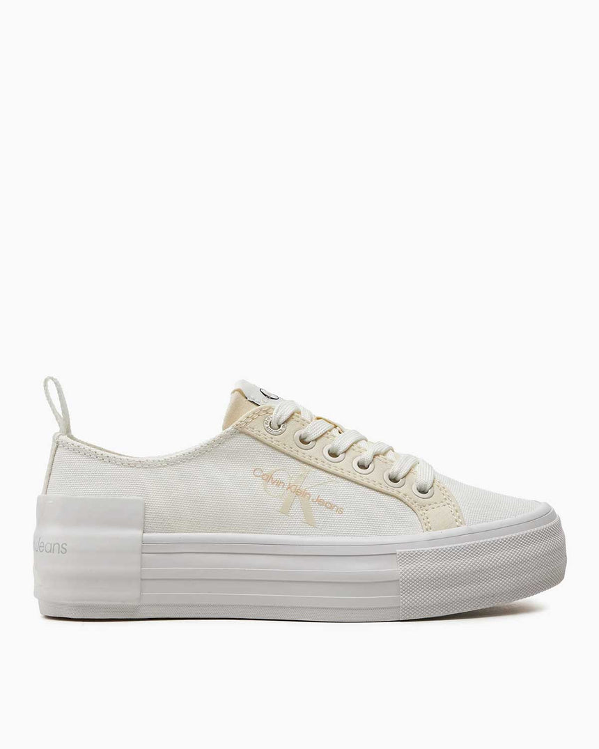Calvin Klein Platform Low Top Sneakers Creamy White/White/Whisper Pink
