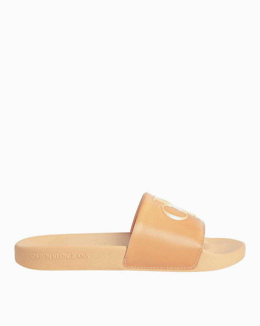 Calvin Klein Slide Tpu Jelly Mg Wn Kadın Terlik Peach Dream