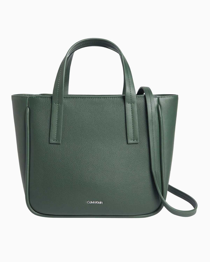 Calvin Klein Refine Mini Tote El Çantası Palm Green