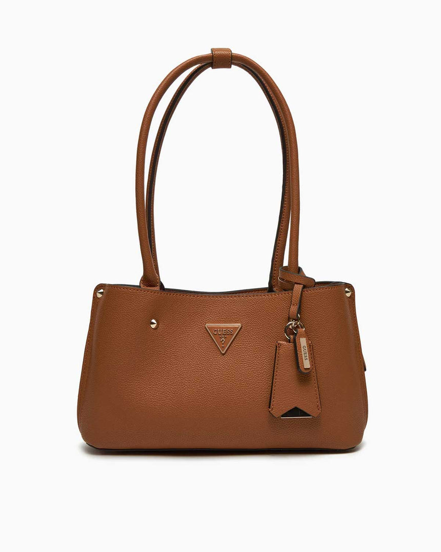 Guess Emiliya Girlfriend Aksesuarlı Omuz Çantası Cognac