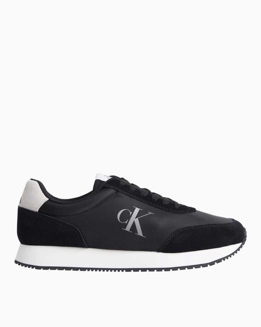 Calvin Klein Jeans Retro Runner Sneaker Black/Bright White