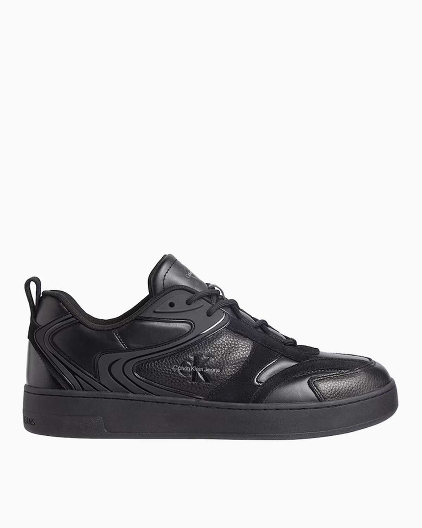 Calvin Klein Jeans Basket Cupsole Hybrid Sneaker Triple Black