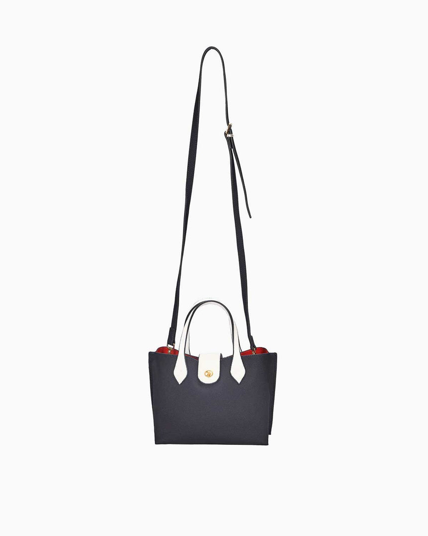 Us Polo Assn Ayarlanabilir Çapraz Askılı Çanta Lacivert - Kırmızı - Beyaz