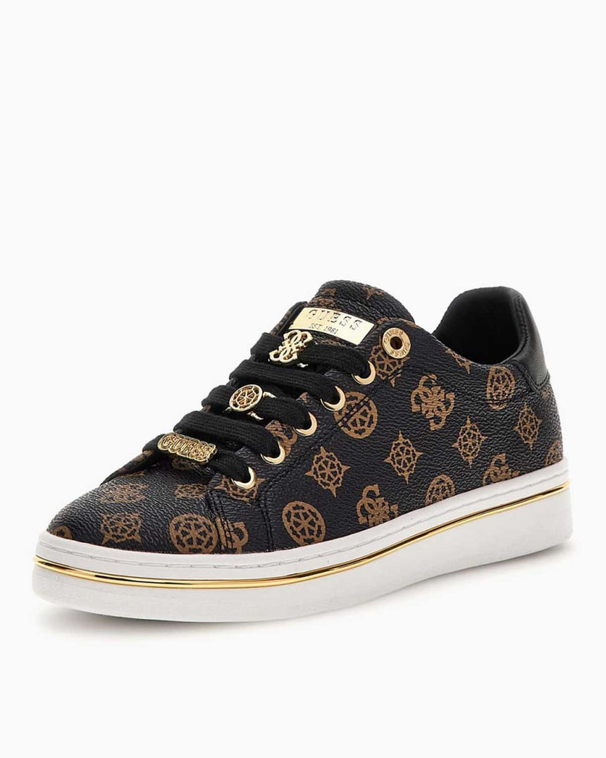 Guess Stasey Logolu Sneaker Brown / Ocra