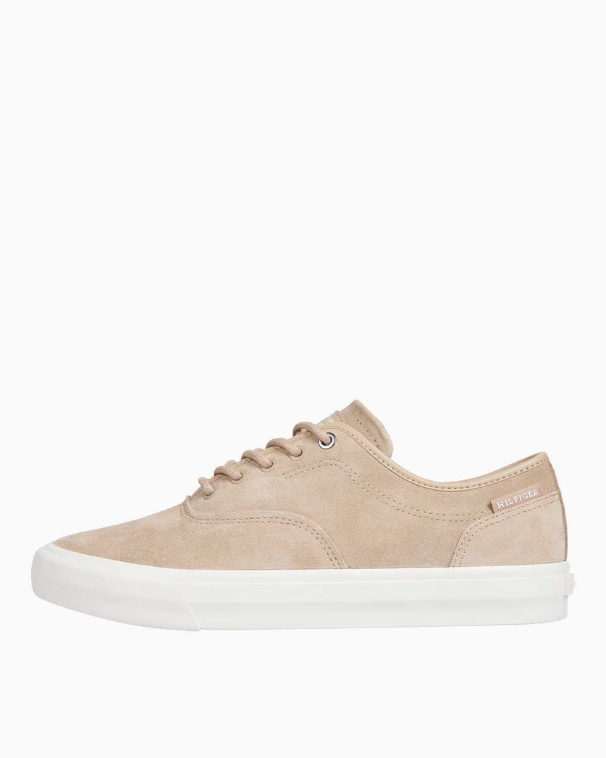Tommy Hilfiger Low Oxford Süet Sneaker Beige