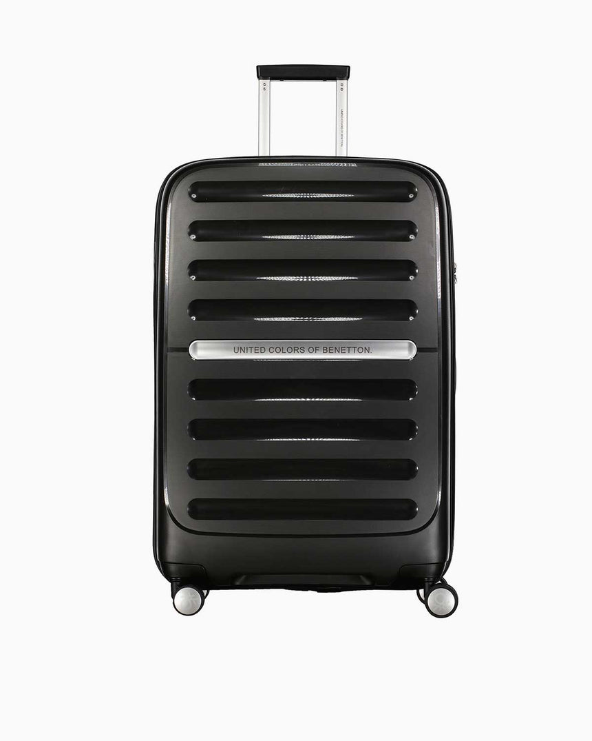 Benetton Trolley Büyük Boy Valiz Siyah