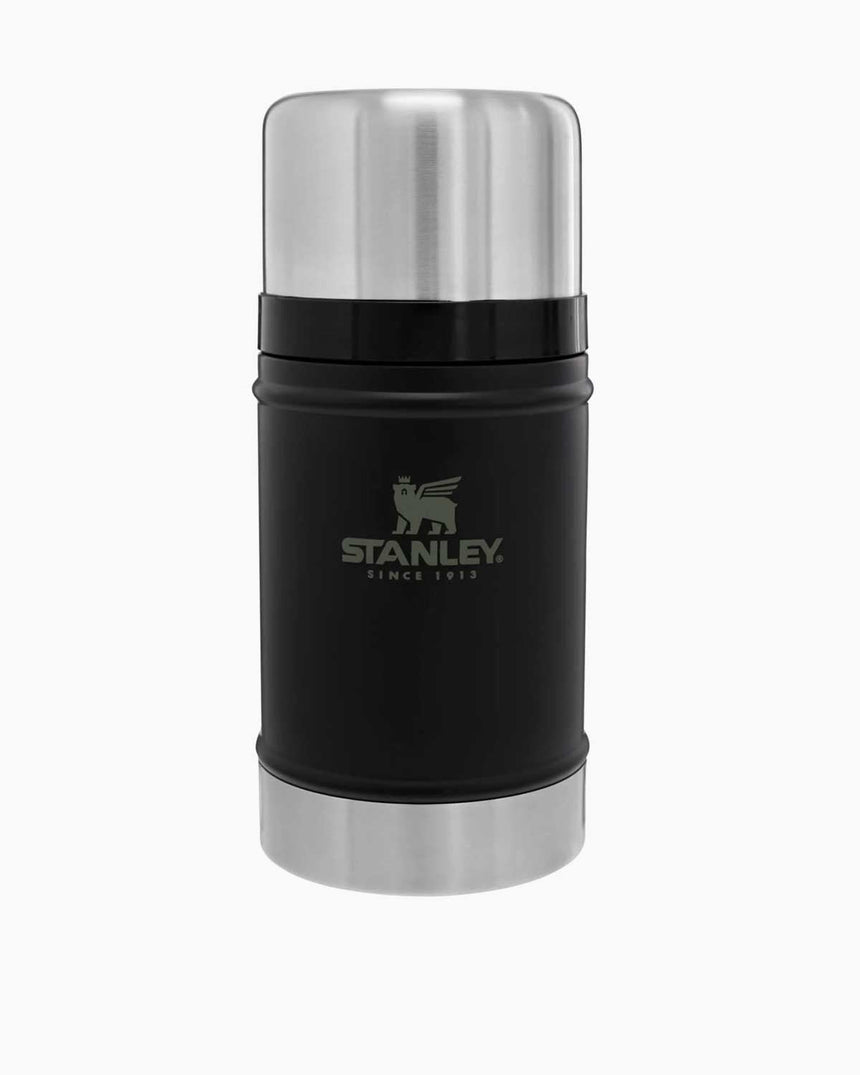 Stanley Efsane Klasik Seri-0.70 Litre Çelik Yemek Termosu Matte Black
