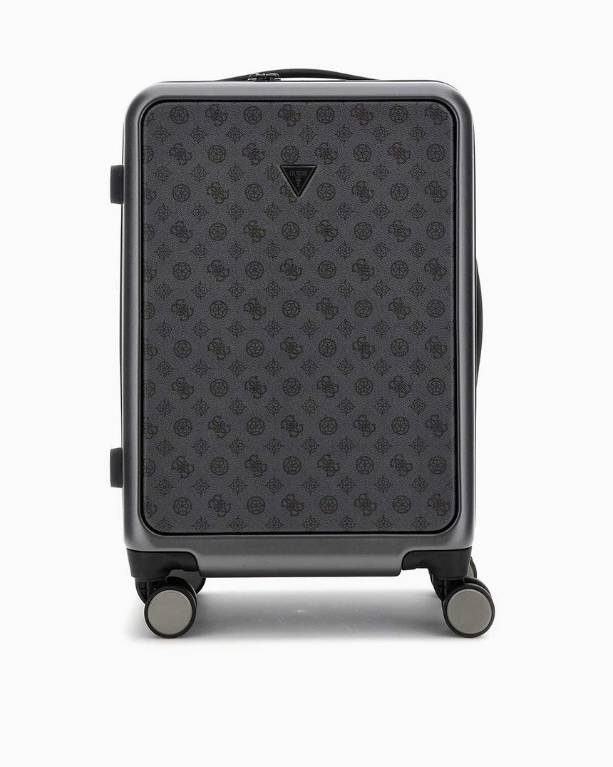 Guess Verona Travel Monogram Kabin Boy Valiz Coal Black