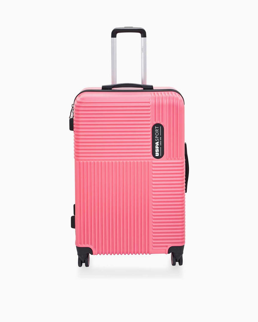 U.S. Polo Assn. Sport Büyük Boy Valiz Pembe