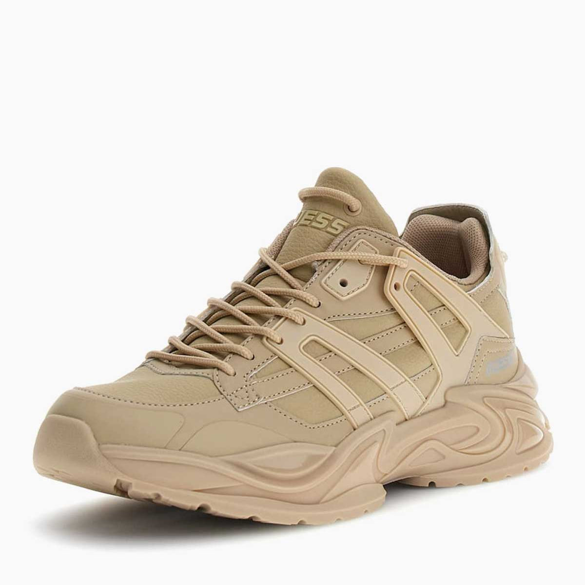 Guess Belluna Low Bağcıklı Sneaker Beige ECANTA - Main Image