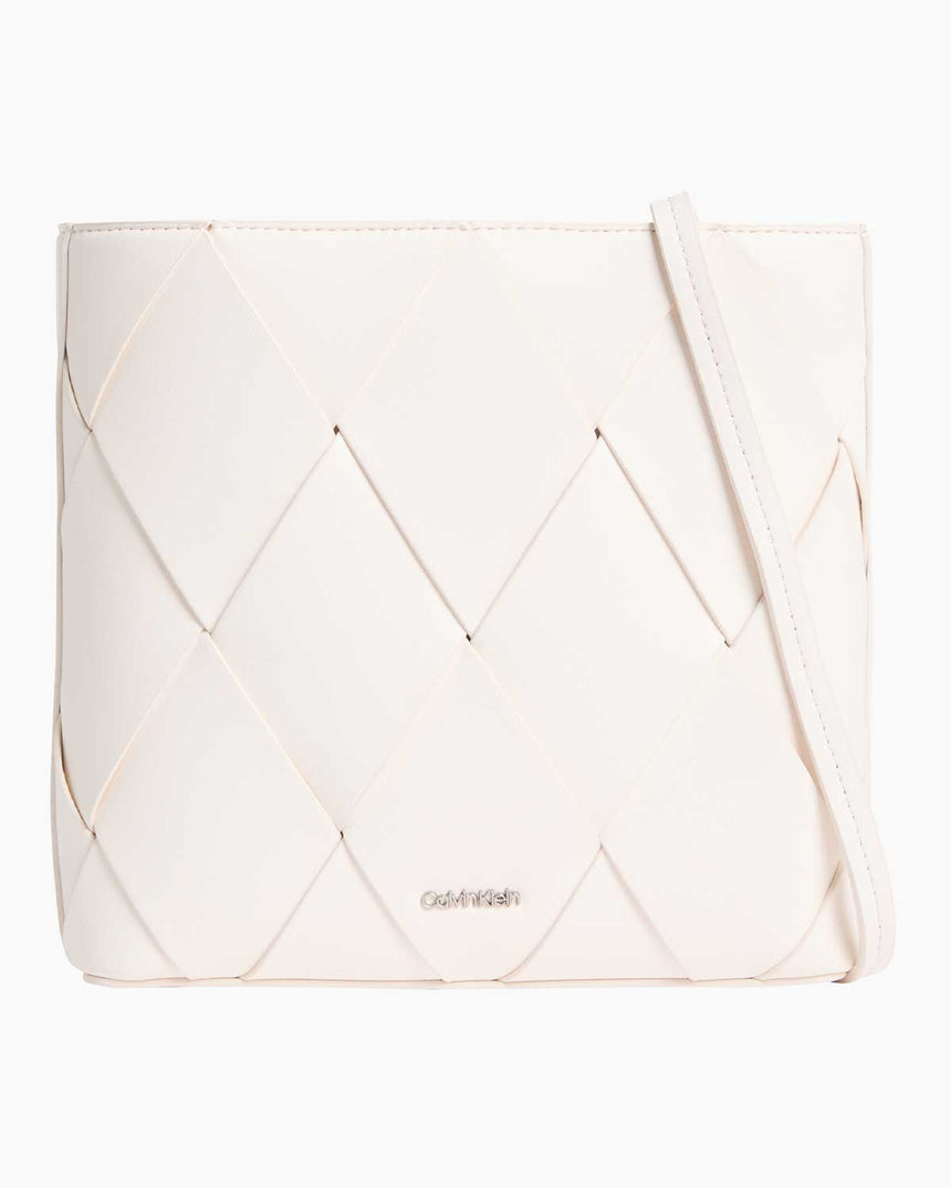 Calvin Klein Square Crossover Çapraz Askılı Çanta Chalk