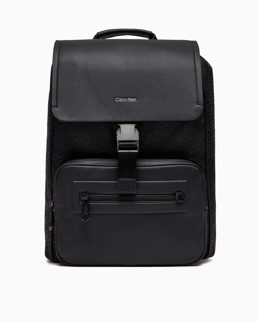 Calvin Klein Elevated Flap Sırt Çantası Black
