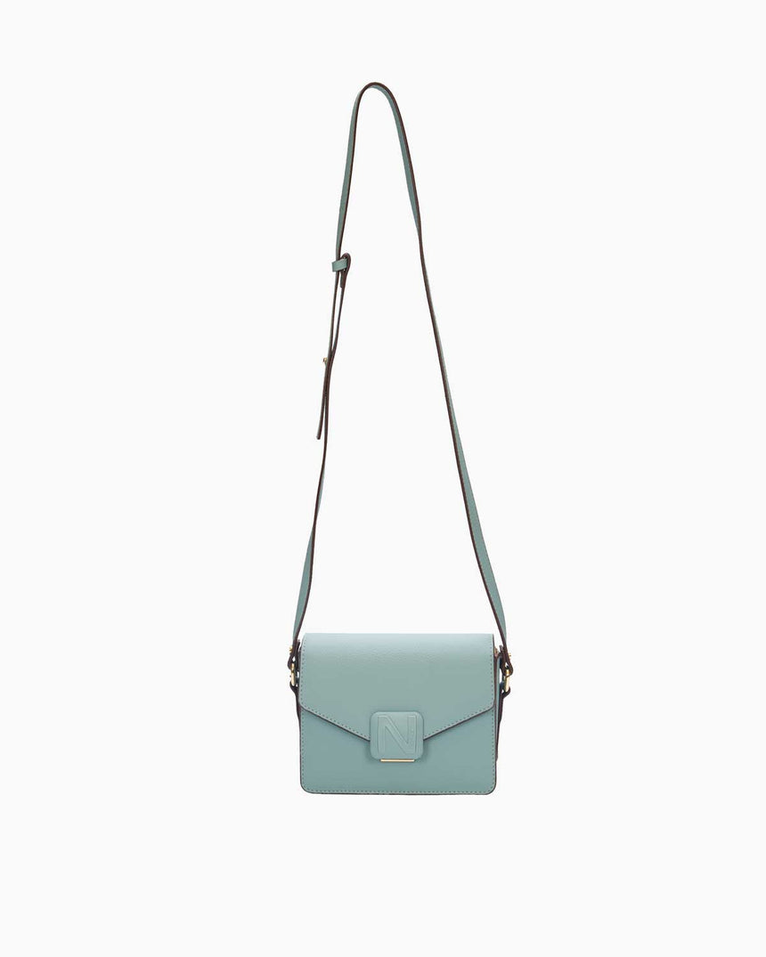 Nautica Logolu Çapraz Askılı Çanta Civit