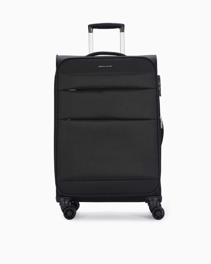 Pierre Cardin Kumaş Orta Boy Valiz Siyah