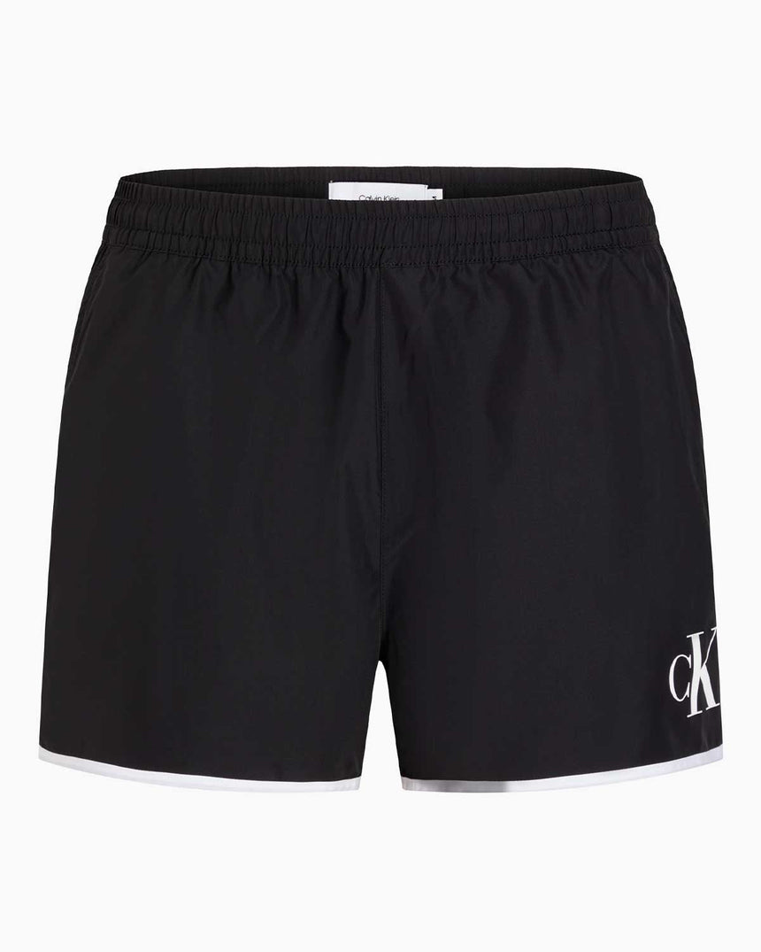 Calvin Klein Runner Swim Bottoms Deniz Şortu Pvh Black