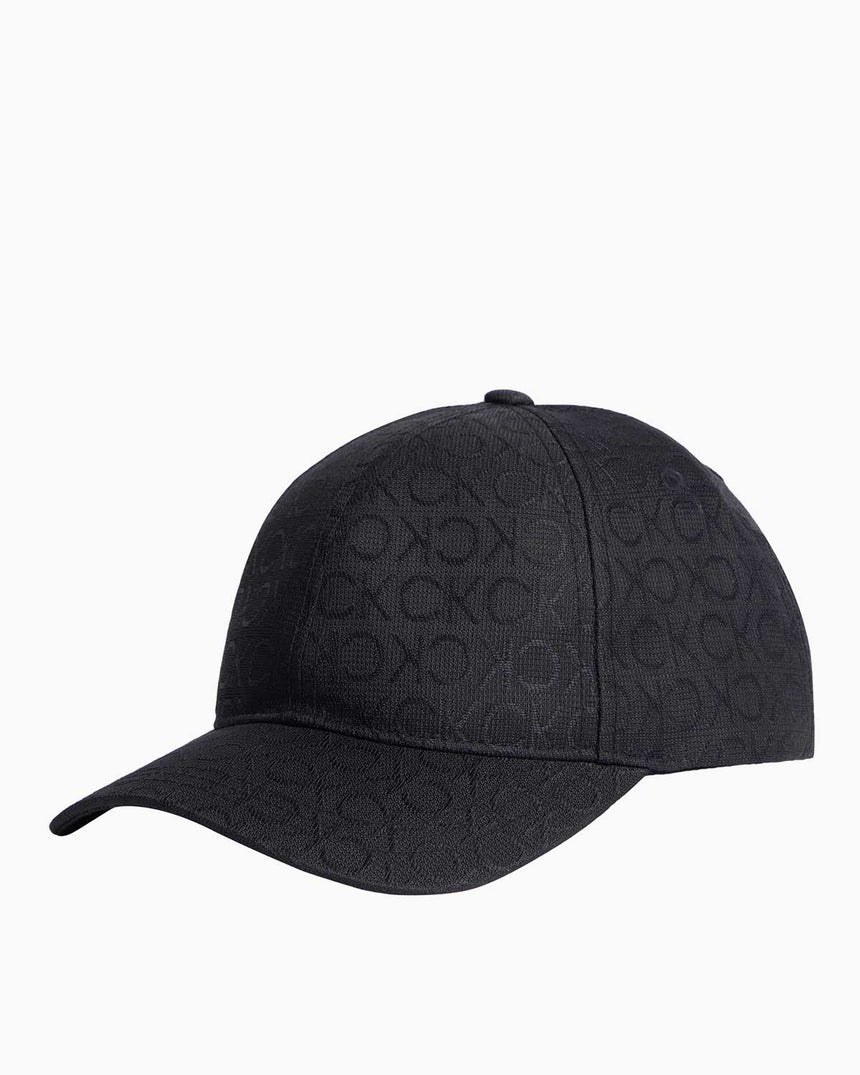 Calvin Klein Monogram Jacquard Şapka CK Black