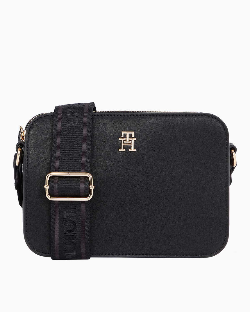 Tommy Hilfiger Logotape Camera Bag Black