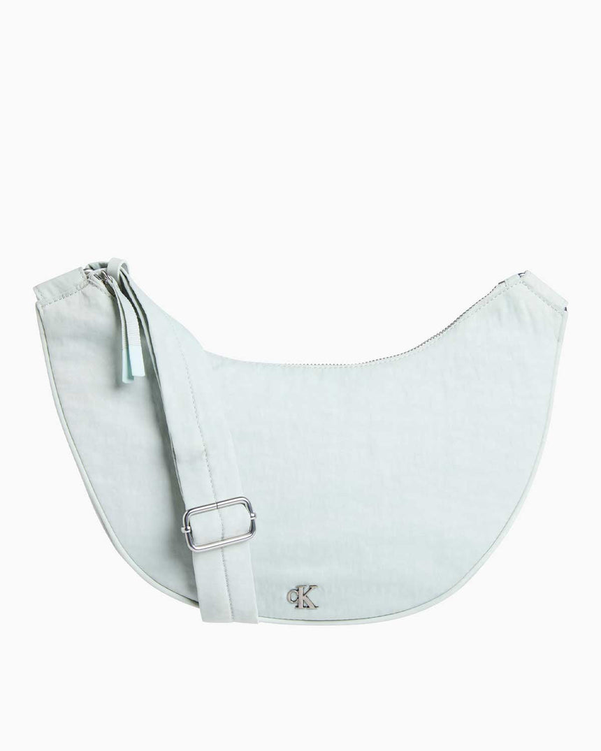 Calvin Klein Luna Nylon Sling Omuz Çantası Sky Gray
