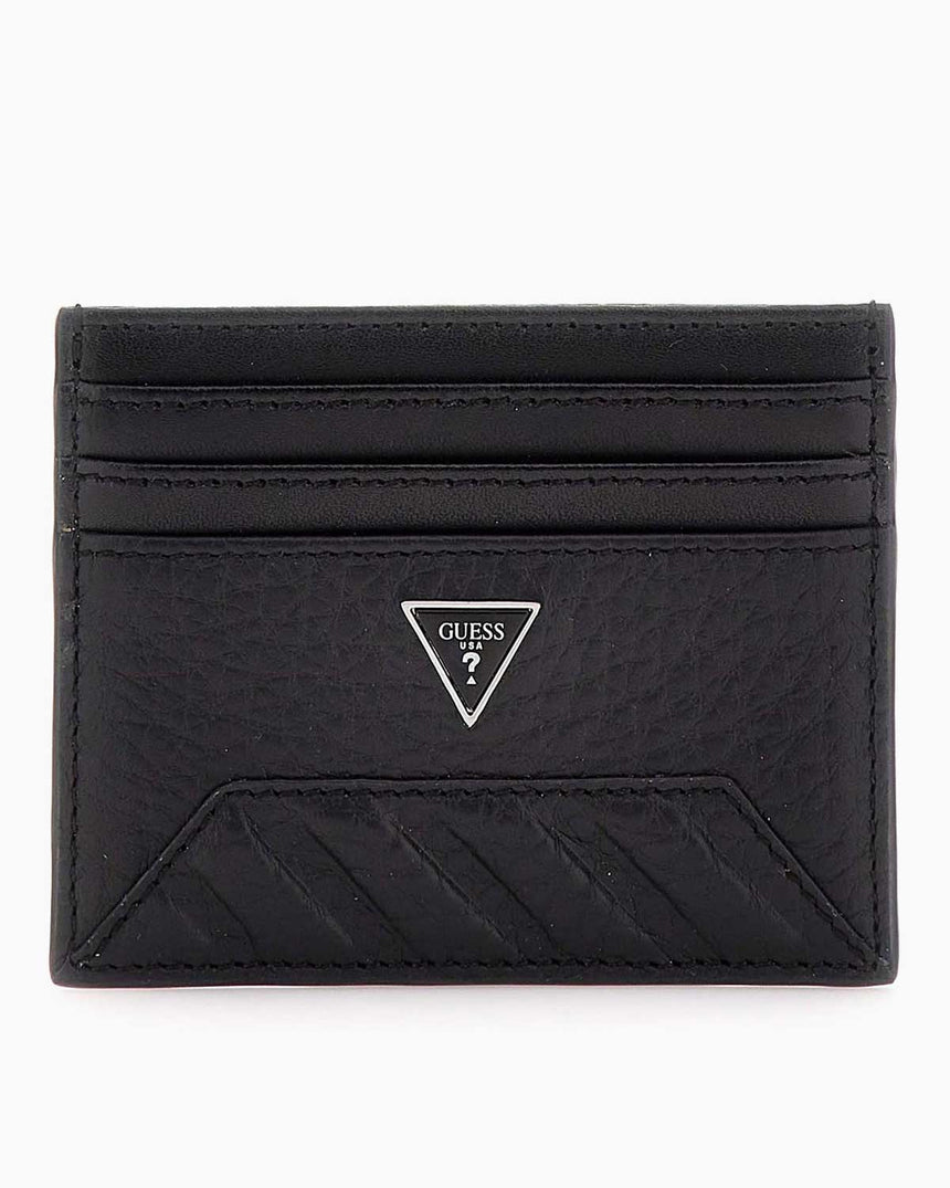 Guess Torino Erkek Kartlık ve Bozuk Para Bölmeli Deri Cüzdan Black