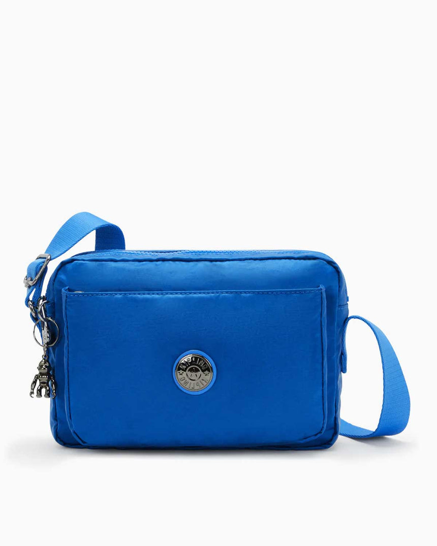 Kipling Abanu M Basic Elevated Çapraz Askılı Kadın Çantası Satin Blue