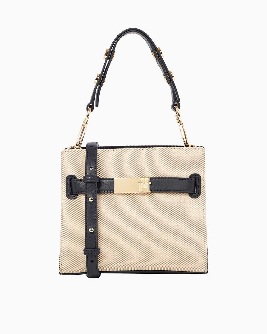 Tommy Hilfiger Heritage Mini Satchel El Çantası Black