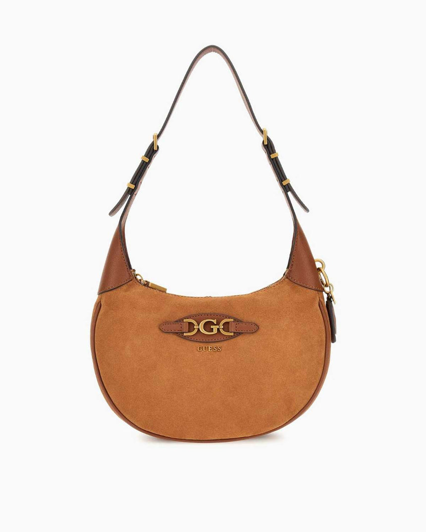 Guess Malva Hobo Süet Omuz Çantası