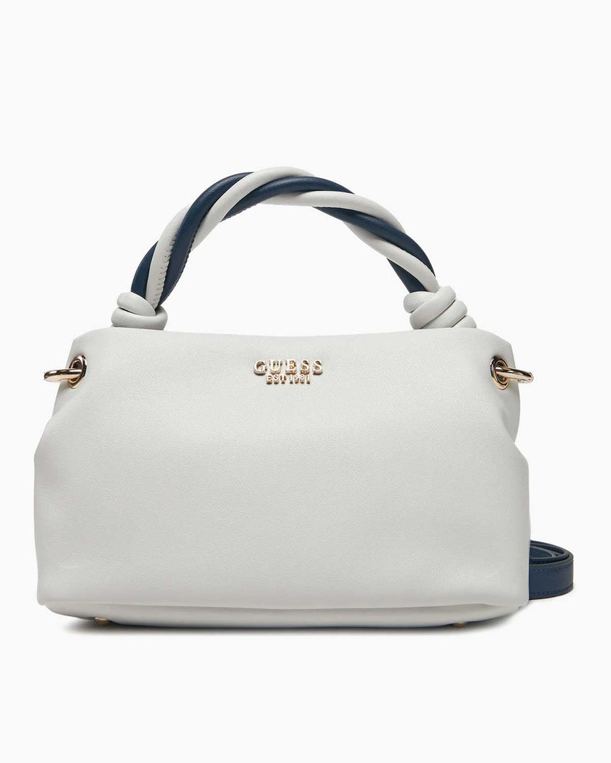 Guess Cruise Vibe Top Handle El Çantası White/Navy