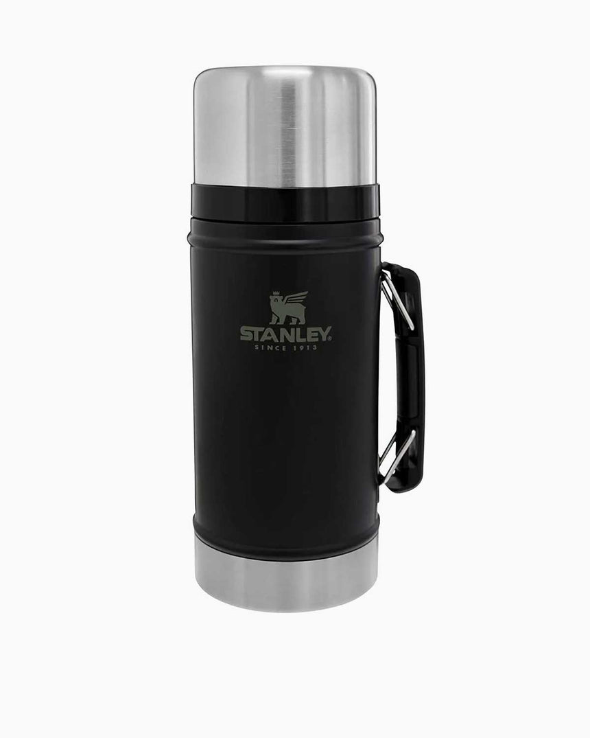 Stanley Efsane Klasik Seri-0.94 Litre Vakumlu Çelik Yemek Termosu Matte Black