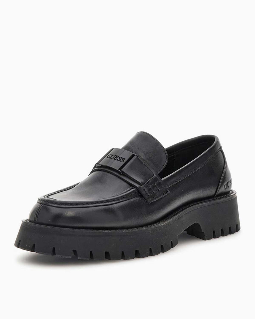 Guess Gorizia II Erkek Deri Makosen Black