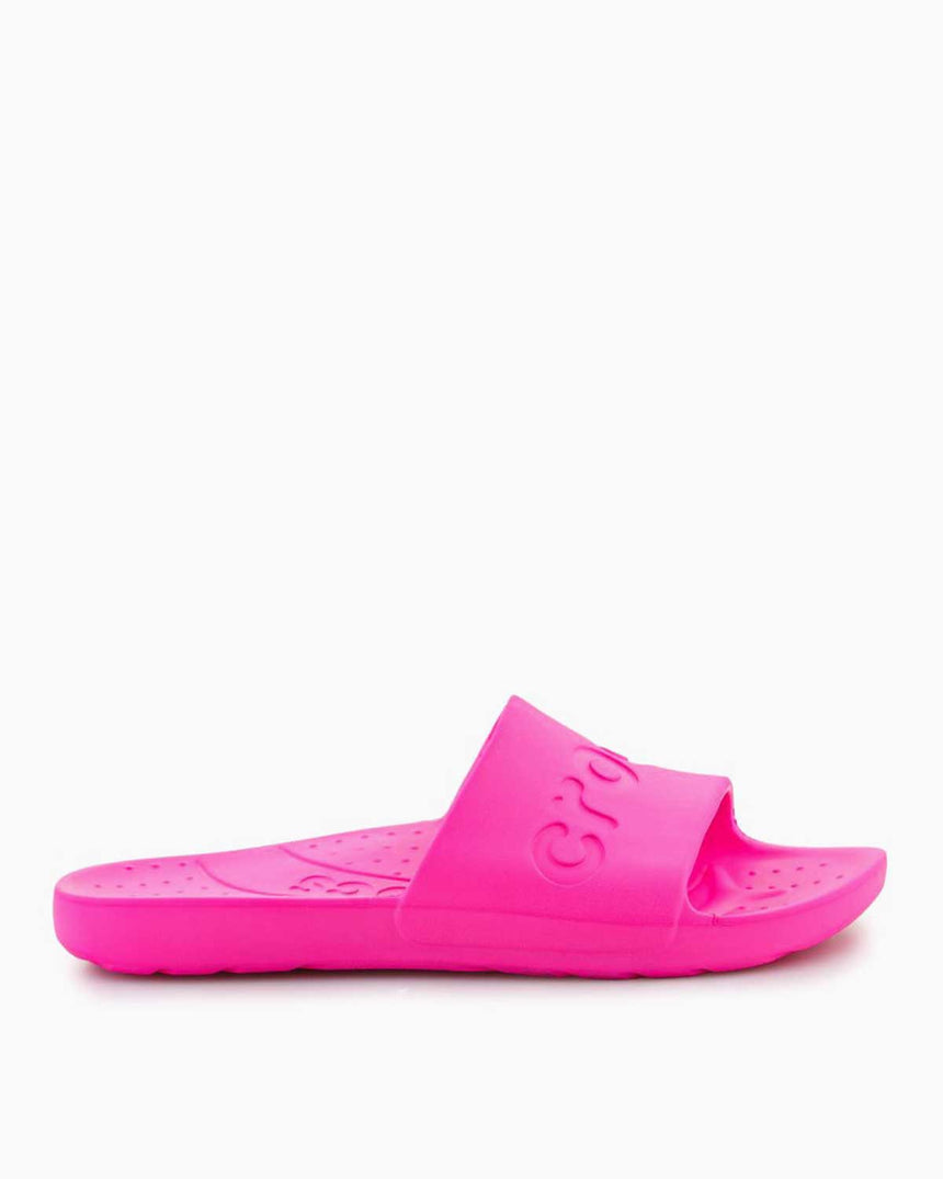 Crocs Slide Logolu Terlik Pink Crush